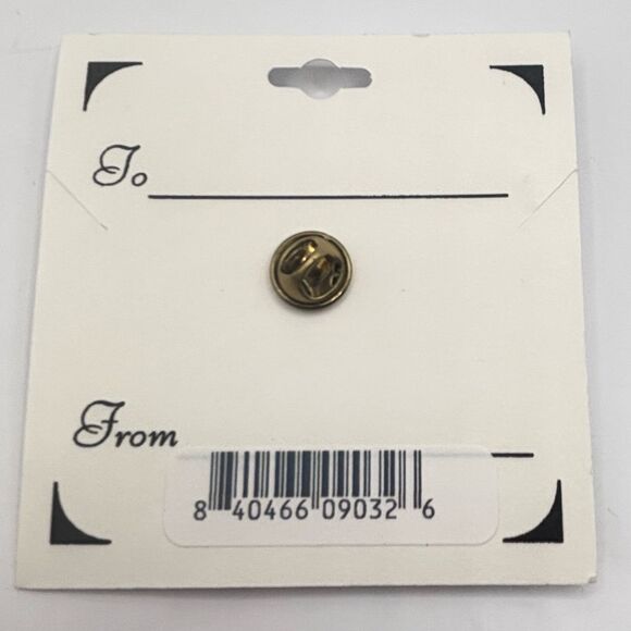 Lighthouse Enamel Pin with Genuine Austrian Crystals - Picture 4 of 4